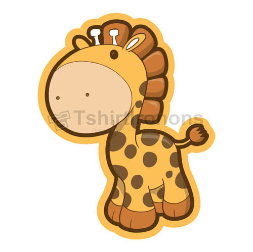 Giraffe T-shirts Iron On Transfers N8100